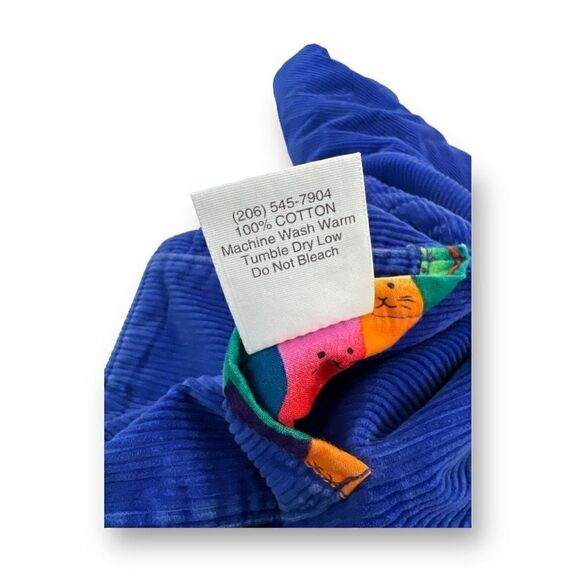 Country Clothiers Kids Cat Corduroy Snap Button Jacket Size Large - Picture 10 of 12